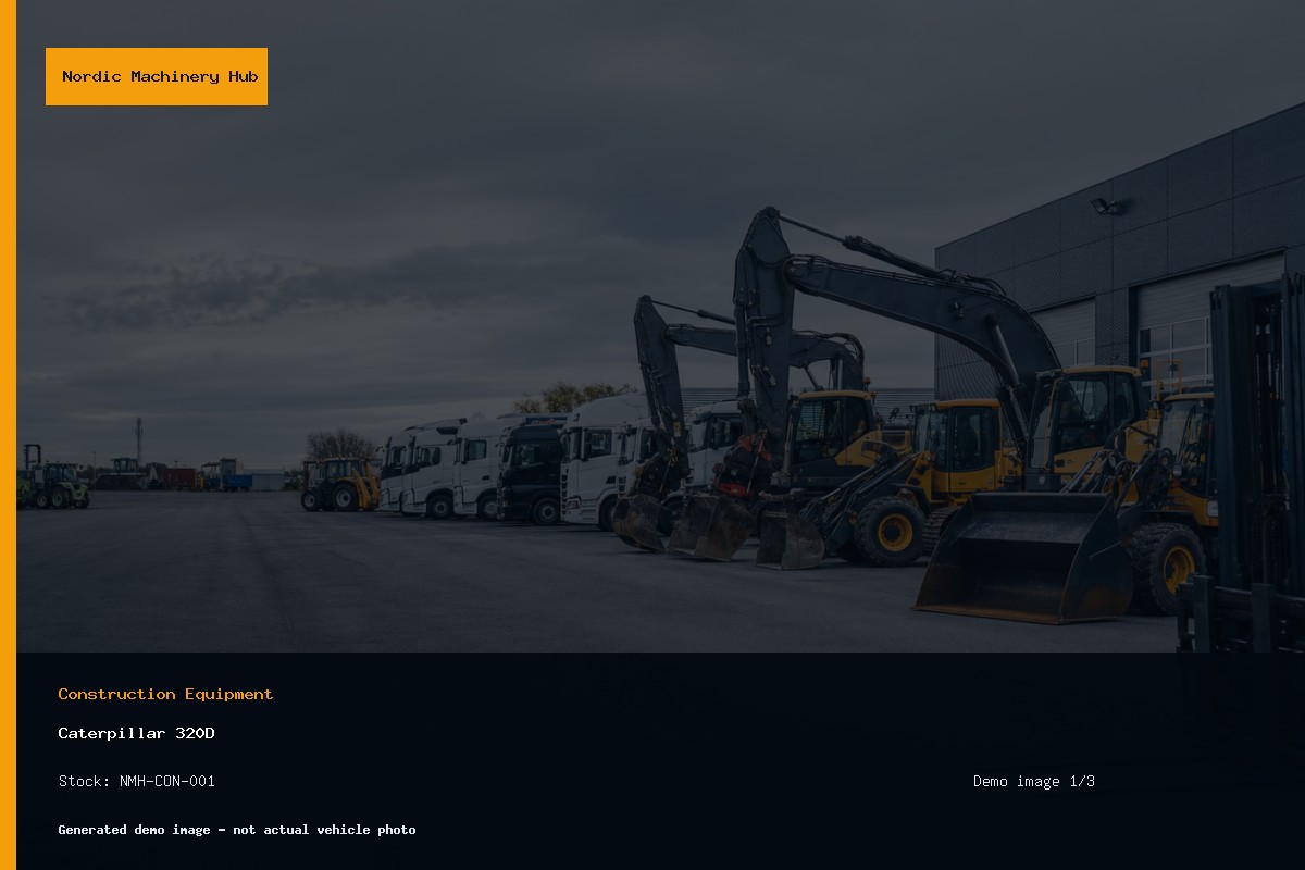 Demo image of Caterpillar 320D