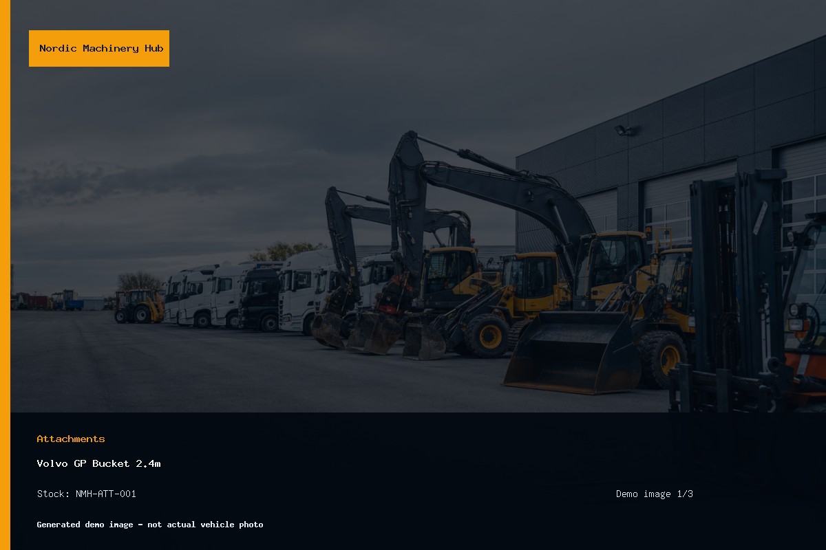 Demo image of Volvo GP Bucket 2.4m