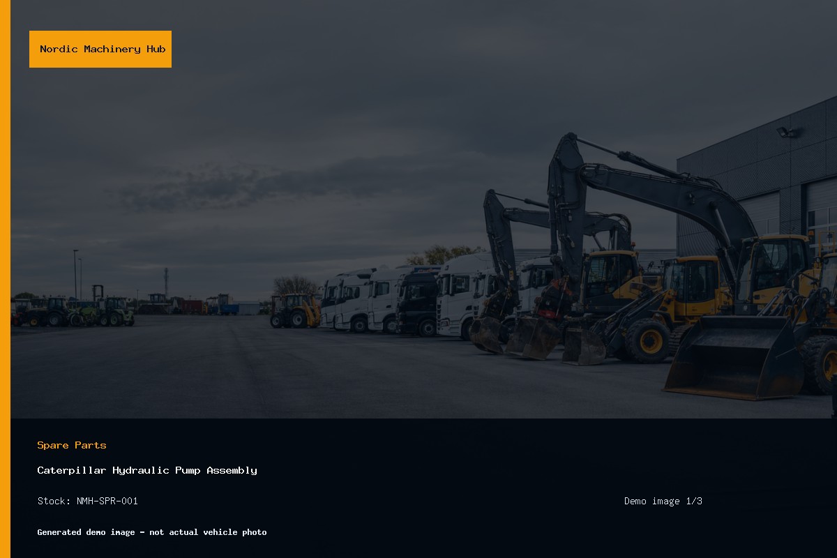 Demo image of Caterpillar Hydraulic Pump Assembly